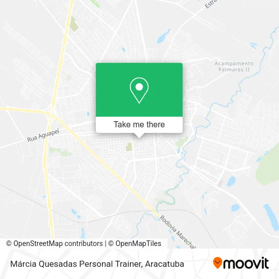 Márcia Quesadas Personal Trainer map