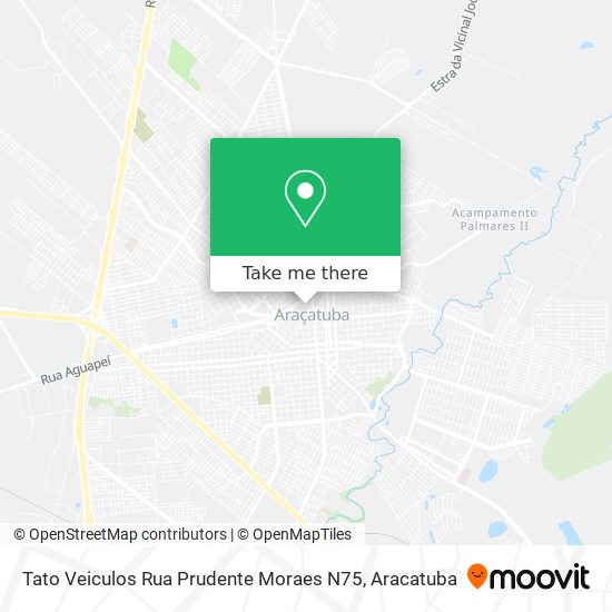 Tato Veiculos Rua Prudente Moraes N75 map