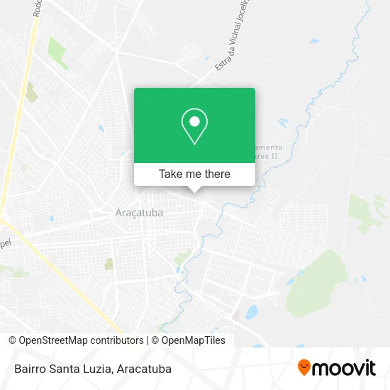Bairro Santa Luzia map