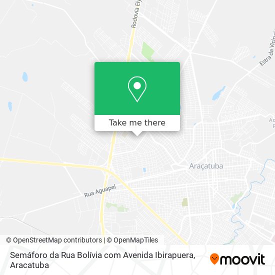 Semáforo da Rua Bolívia com Avenida Ibirapuera map