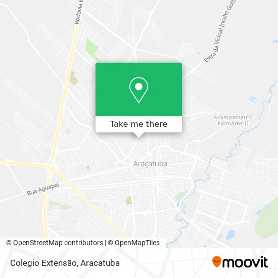 Colegio Extensão map