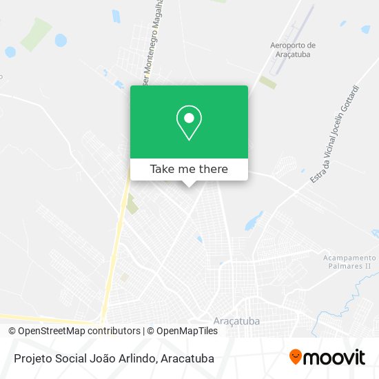 Projeto Social João Arlindo map