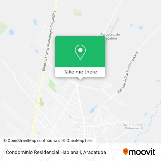 Mapa Condomínio Residencial Habiana I