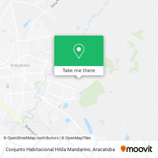 Conjunto Habitacional Hilda Mandarino map