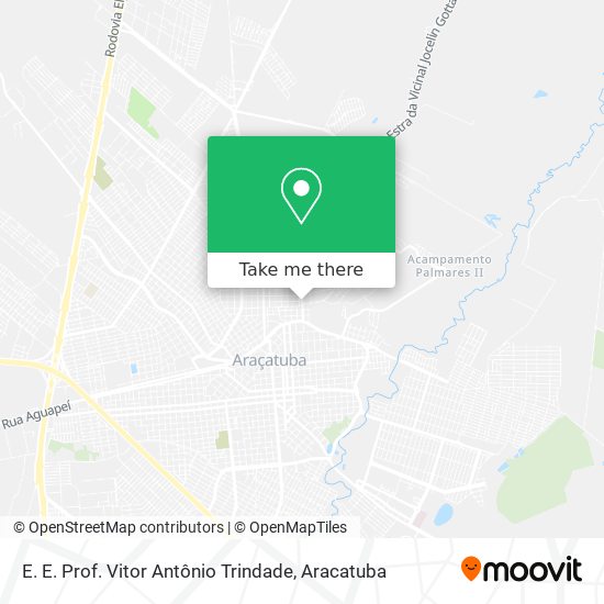 E. E. Prof. Vitor Antônio Trindade map