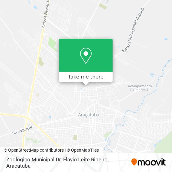 Zoológico Municipal Dr. Flávio Leite Ribeiro map