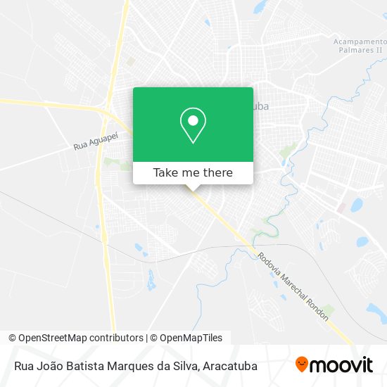 Rua João Batista Marques da Silva map