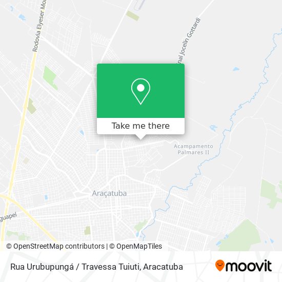 Rua Urubupungá / Travessa Tuiuti map