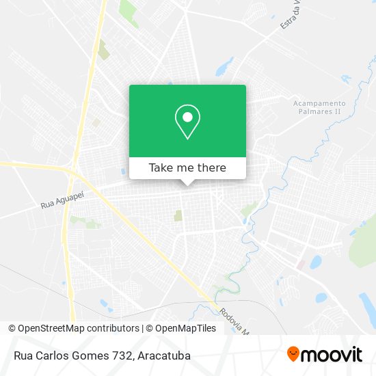 Mapa Rua Carlos Gomes 732