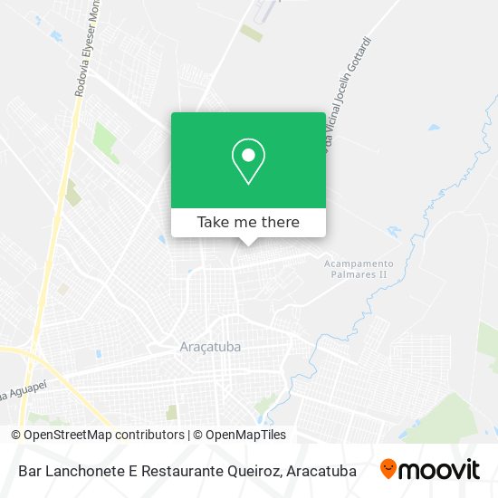 Bar Lanchonete E Restaurante Queiroz map
