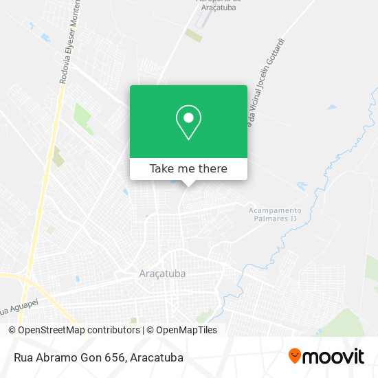 Rua Abramo Gon 656 map