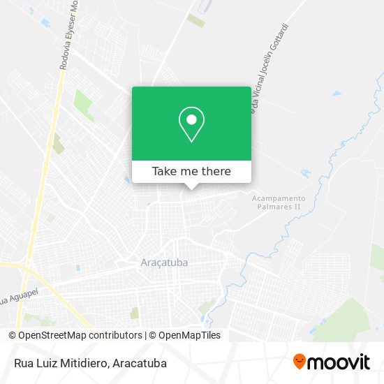 Rua Luiz Mitidiero map