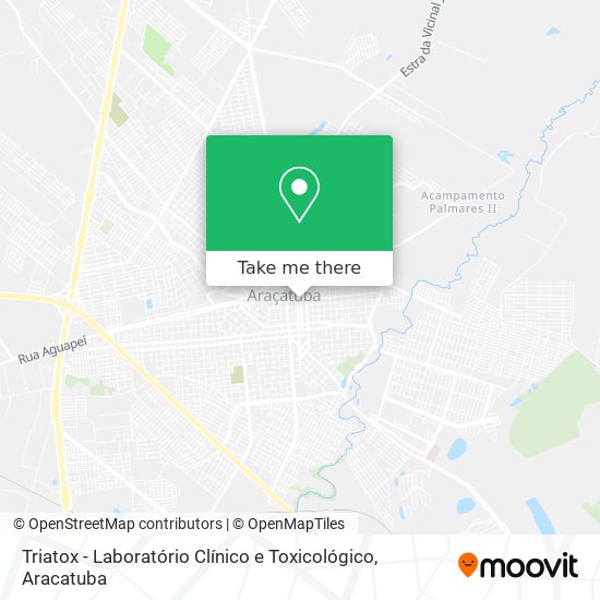 Triatox - Laboratório Clínico e Toxicológico map