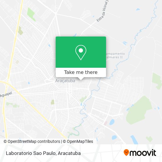 Laboratorio Sao Paulo map