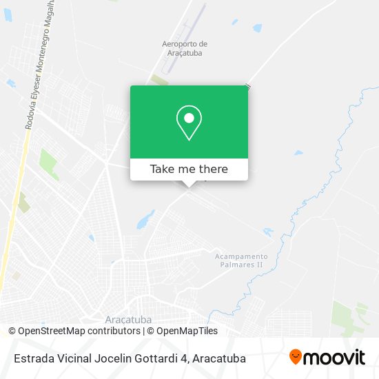 Estrada Vicinal Jocelin Gottardi 4 map