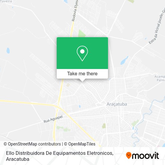 Ello Distribuidora De Equipamentos Eletronicos map