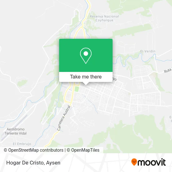 Hogar De Cristo map