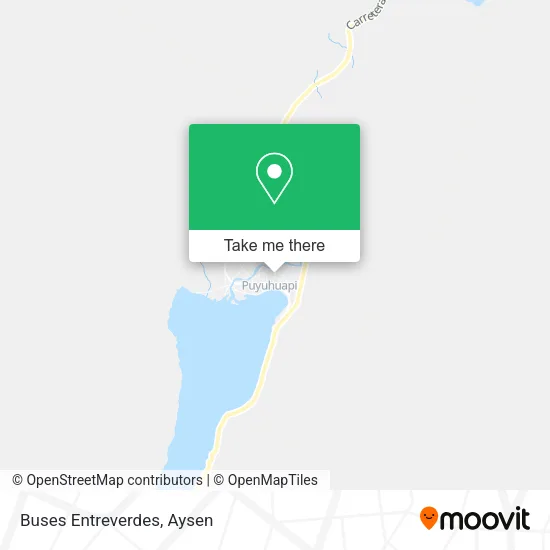Buses Entreverdes map