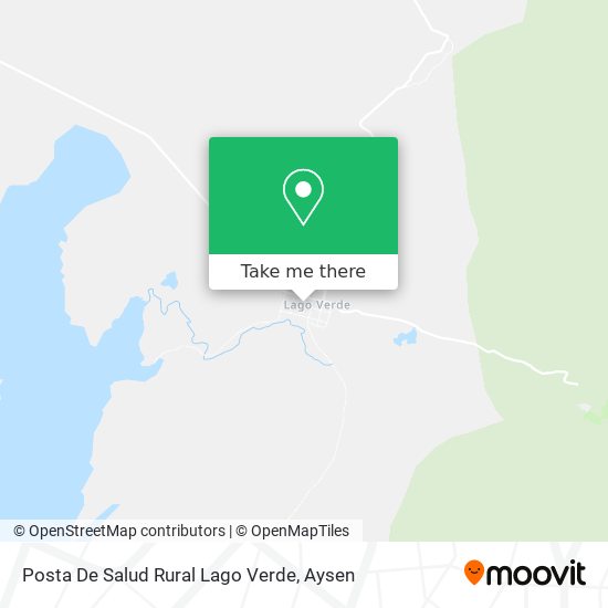 Posta De Salud Rural Lago Verde map