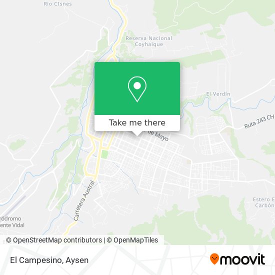 El Campesino map