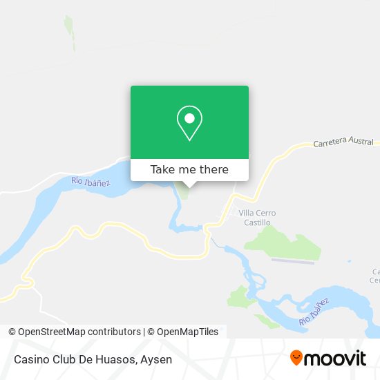 Mapa de Casino Club De Huasos