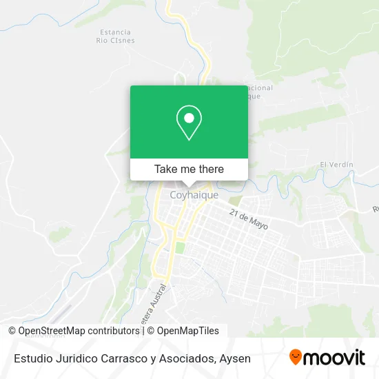 Estudio Juridico Carrasco y Asociados map