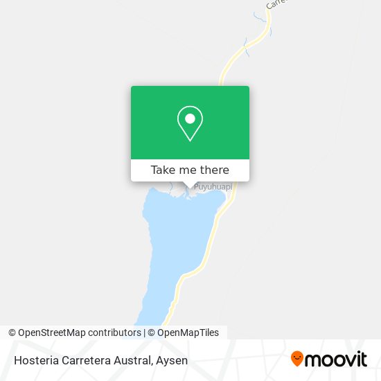 Mapa de Hosteria Carretera Austral