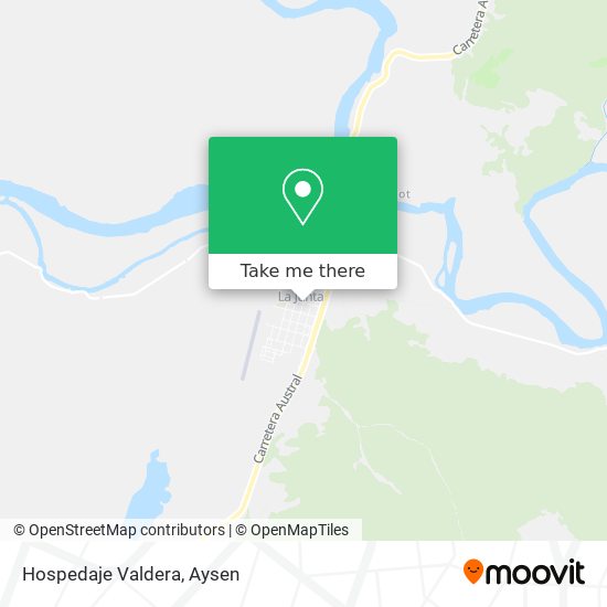 Hospedaje Valdera map