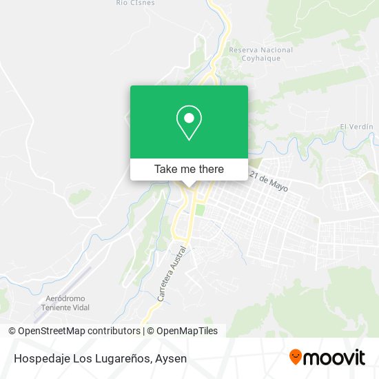 Hospedaje Los Lugareños map