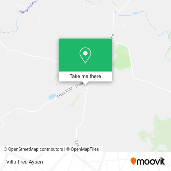 Villa Frei map