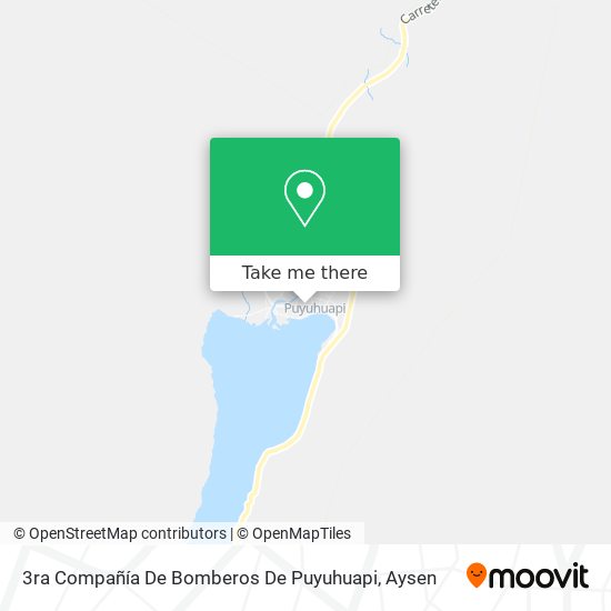 3ra Compañía De Bomberos De Puyuhuapi map
