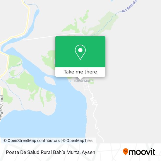 Mapa de Posta De Salud Rural Bahía Murta