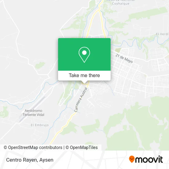 Centro Rayen map
