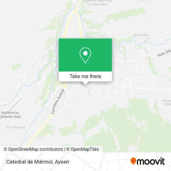 Catedral de Mármol map