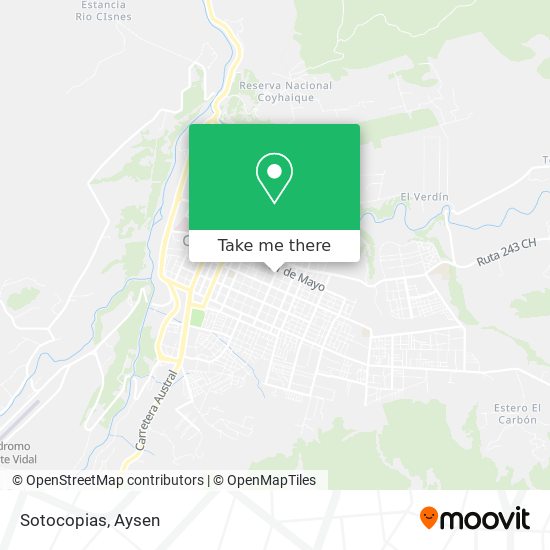 Mapa de Sotocopias