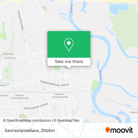 Белгазпромбанк map