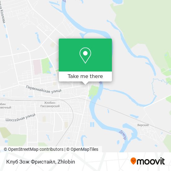 Клуб Зож Фристайл map