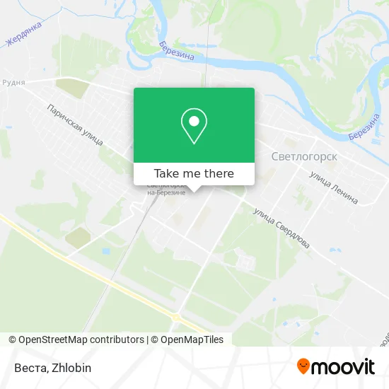 Веста map