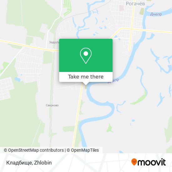 Кладбище map