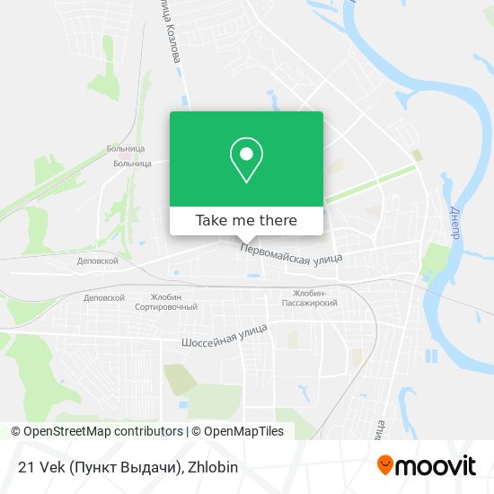 21 Vek (Пункт Выдачи) map