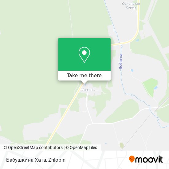 Бабушкина Хата map