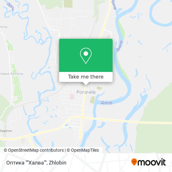 Оптика ""Халва"" map
