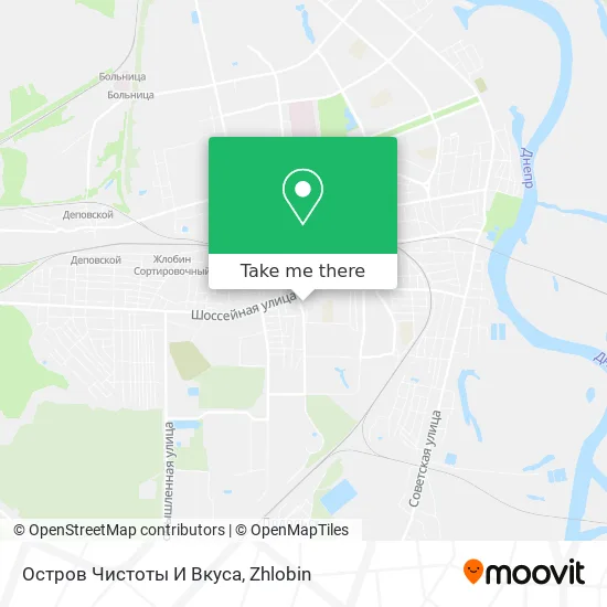 Остров Чистоты И Вкуса map