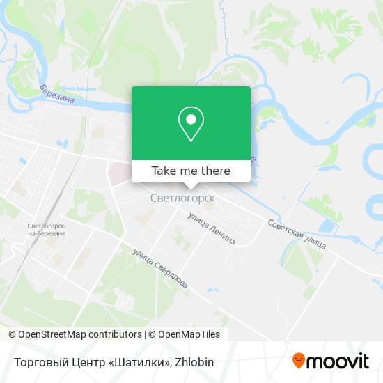 Торговый Центр «Шатилки» map