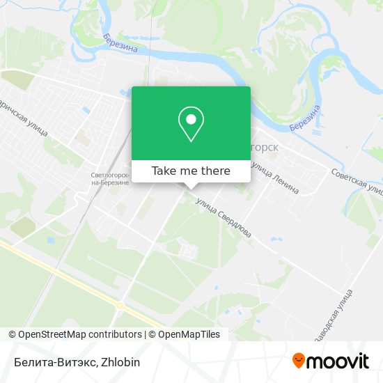 Белита-Витэкс map
