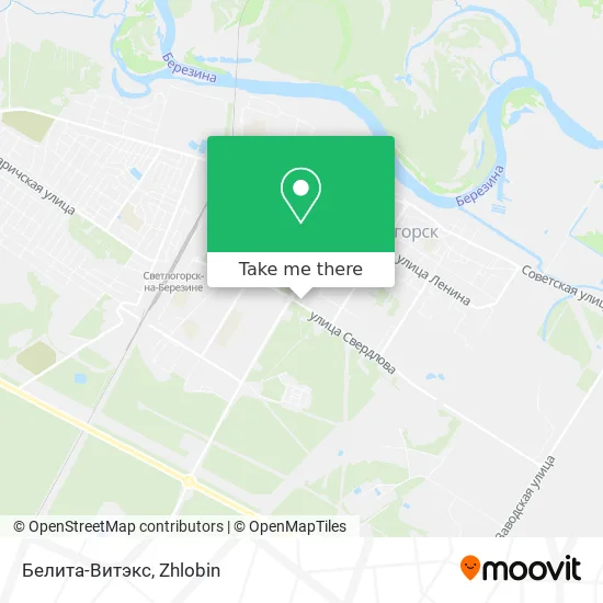 Белита-Витэкс map