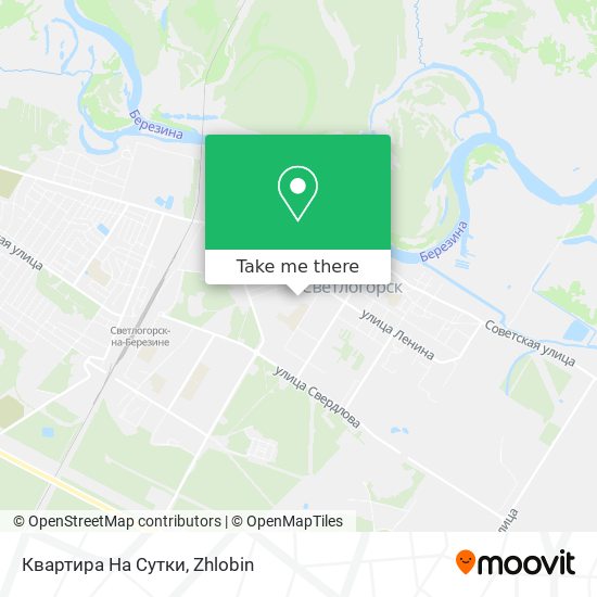 Квартира На Сутки map