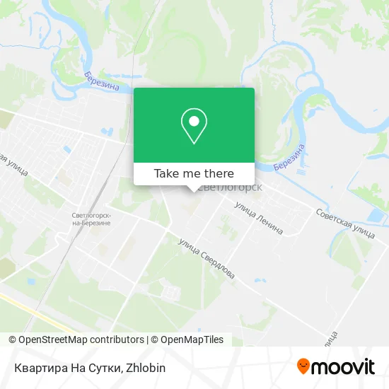 Квартира На Сутки map
