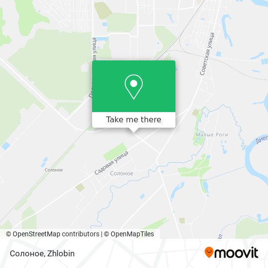 Солоное map