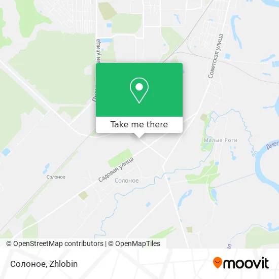 Солоное map